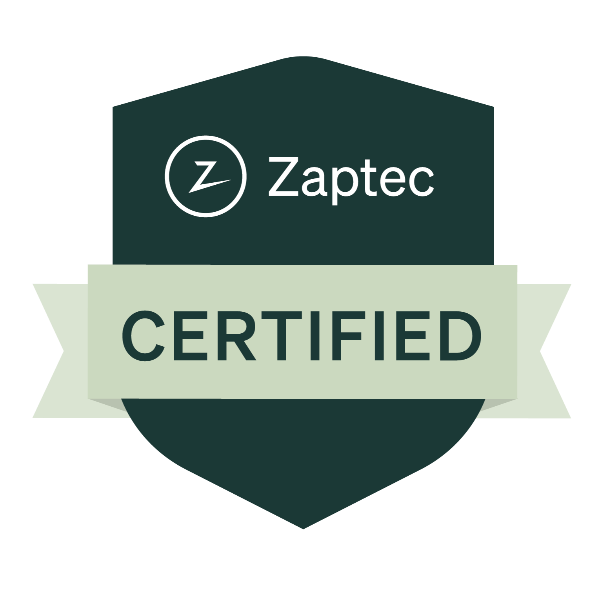 Zaptec Certified installateur badge